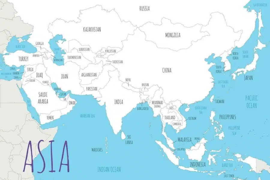 Seterra Asia