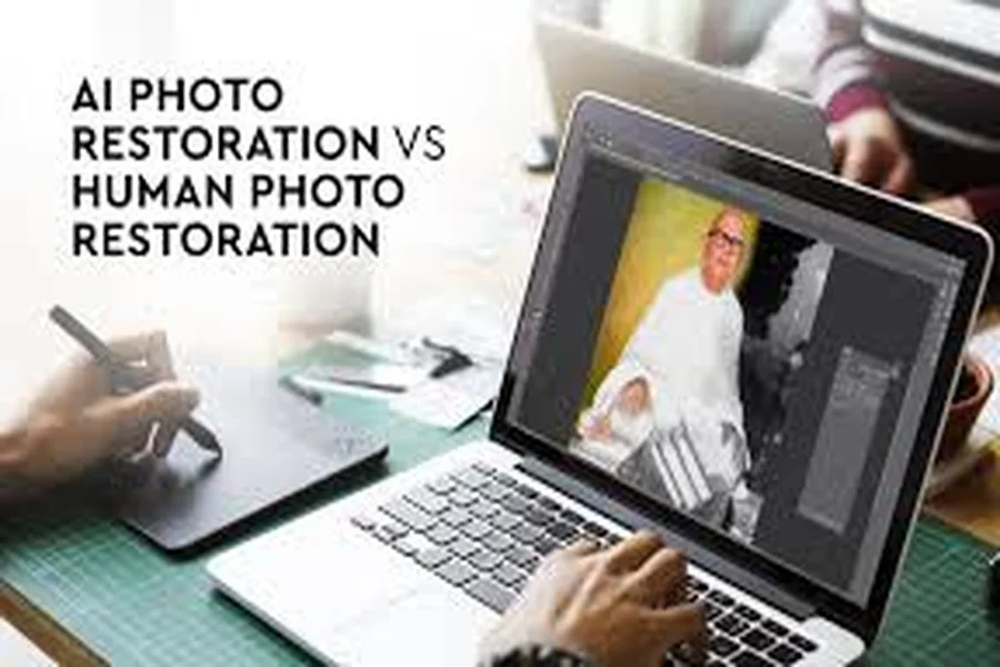 AI Photo Restoration vs Human Restoration